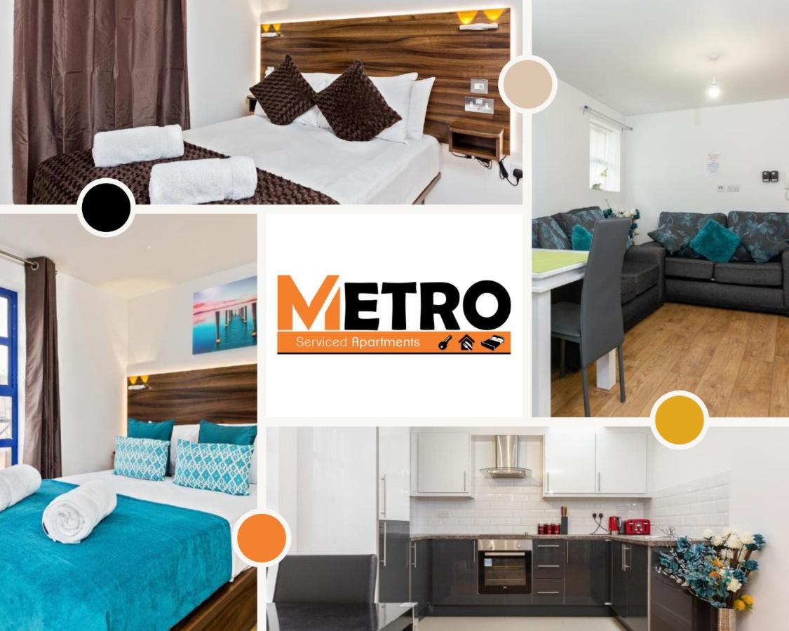 Book Today At Metro Serviced Apartments Bedford - Metro House ,Free Wifi Buitenkant foto